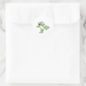 Frog Music Dance Ronde Sticker (Tas)