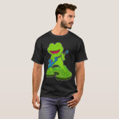 Frog Musician Guitar Music T-shirt (Voorkant volledig)
