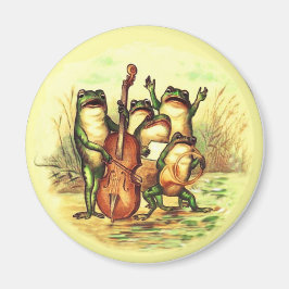 Frog Musicians Band Orchestra met Zangers Magneet