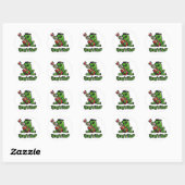 frog n roll A Ronde Sticker (Vel)