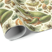  Frog Naadloze Waterverf Cadeaupapier (Rol Hoek)