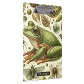 Frog Naadloze Waterverf Klembord (Rechts)