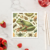 Frog Naadloze Waterverf Servet (Insitu)