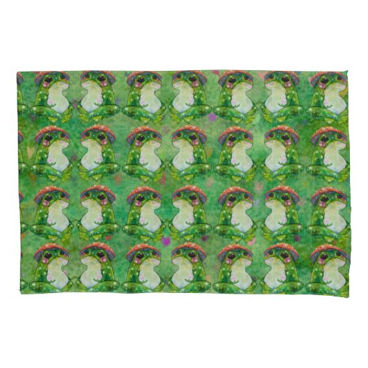 Frog named Clover Kussensloop (Voorkant)