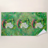 Frog named Clover Strandlaken (Voorkant)