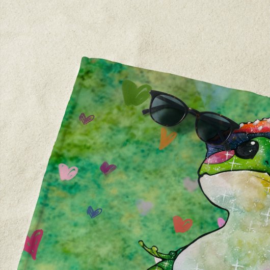 Frog named Clover Strandlaken (In situ)