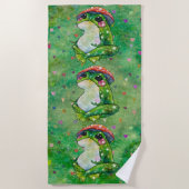 Frog named Clover Strandlaken (Voorkant)