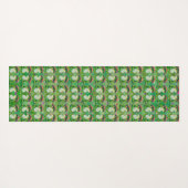 Frog named Clover Yogamat (Achterkant (horizontaal))