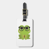 Frog Nerd Bagagelabel (Voorkant verticaal)