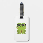 Frog Nerd Bagagelabel (Achterkant verticaal)