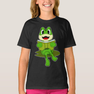 Frog Nerd Boek T-shirt