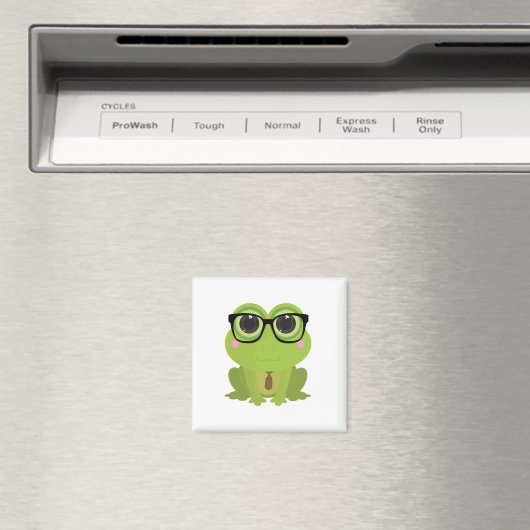 Frog Nerd Magneet (Insitu (Vaatwasser))