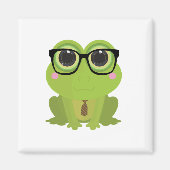 Frog Nerd Magneet (Voorkant)