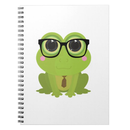 Frog Nerd Notitieboek (Voorkant)