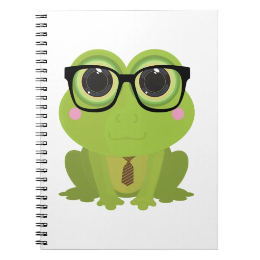 Frog Nerd Notitieboek (Voorkant)