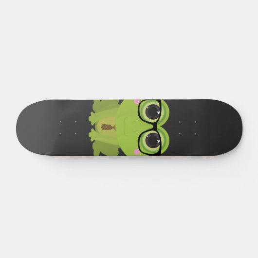 Frog Nerd Persoonlijk Skateboard (Horizontaal)