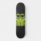 Frog Nerd Persoonlijk Skateboard (Voorkant)