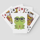 Frog Nerd Pokerkaarten (Achterkant)