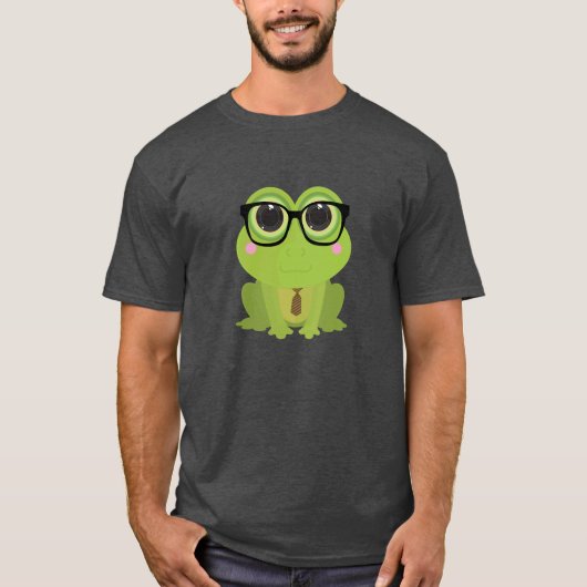 Frog Nerd T-shirt (Voorkant)