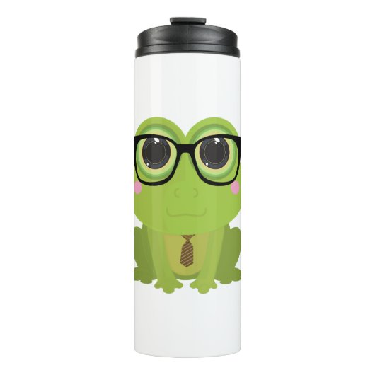 Frog Nerd Thermosbeker (Voorkant)