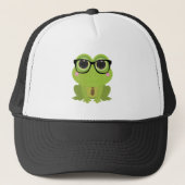 Frog Nerd Trucker Pet (Voorkant)