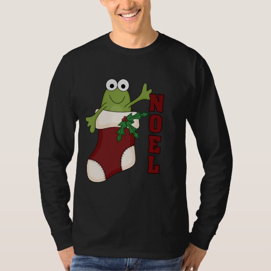 Frog Noel Holiday Tshirts en cadeaus (Voorkant)