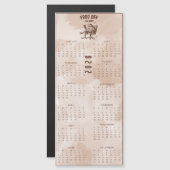 FROG Off I'm Busy  2026 Brown Frog Calendar (Voorkant / Achterkant)