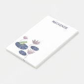 Frog on a Lily Leaf Personalized Post-it® Notes (Schuin)