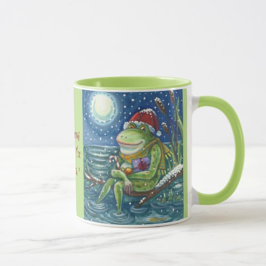 Frog On Log KERSTMIS MOK (Rechts)