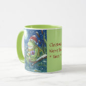 Frog On Log KERSTMIS MOK (Voorkant links)