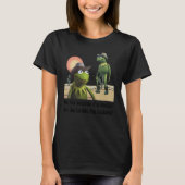 Frog Outside I'm Hootin Inside I'm Hollerin Men Wo T-shirt (Voorkant)