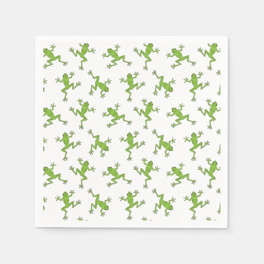 Frog Paper Servet (Voorkant)