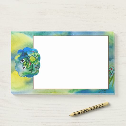 Frog Post-it® Notes (Op bureau)