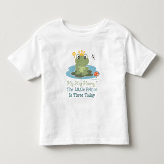 Frog Prince 3rd Birthday T-shirt