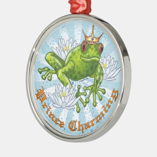 Frog Prince Charming Ornament (Links)