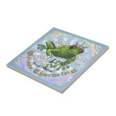 Frog Prince Charming tile Tegeltje (Zijkant)