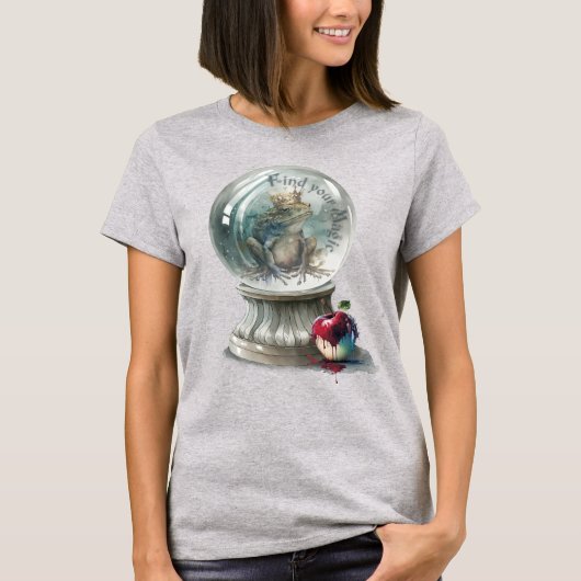 Frog Prince Crystal Ball T-shirt (Voorkant)