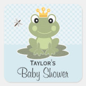 Frog Prince Favor Labels (Voorkant)