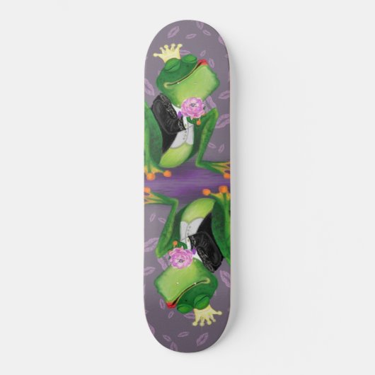 Frog Prince Fun Skateboard Kiss (Voorkant)