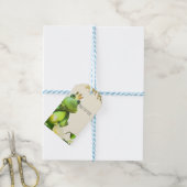 Frog Prince Groen & Goud Baby shower Custom Favor Cadeaulabel (Met Touw)