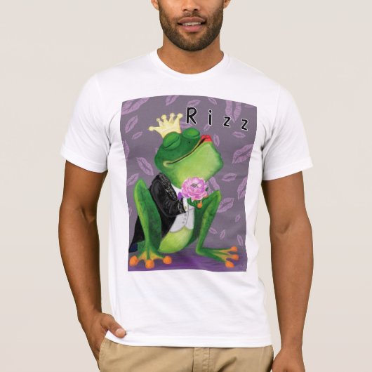 Frog Prince Rizz T-Shirt (Voorkant)
