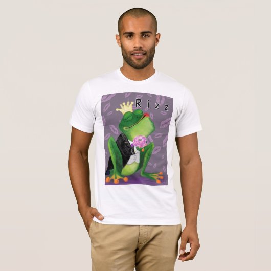 Frog Prince Rizz T-Shirt (Voorkant volledig)