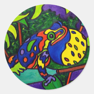 Frog Prince van Piliero Ronde Sticker