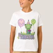 Frog Princess Birthday Tshirts en Gifts (Voorkant)
