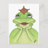 Frog Princess Briefkaart (Voorkant)