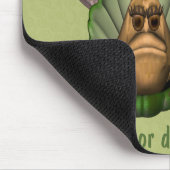 Frog Princess On Throne Personalized Muismat (Hoek)