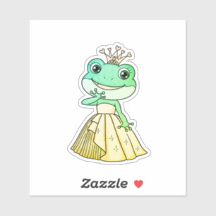 Frog Princess Sticker