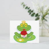 Frog Queen Briefkaart (Staand voorkant)