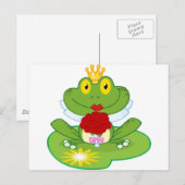 Frog Queen Briefkaart (Voorkant / Achterkant)