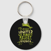Frog Resist Cute Funny  Sleutelhanger (Voorkant)